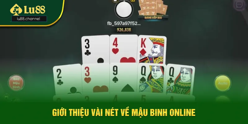 Giới thiệu vài nét về game mậu binh online